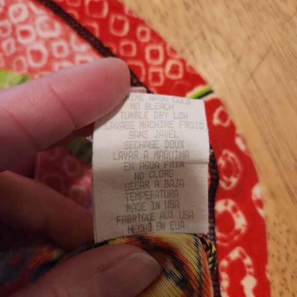 Vintage Y2k early 2000s BCBG super colorful funky graphic tank top - Picture 4 of 5